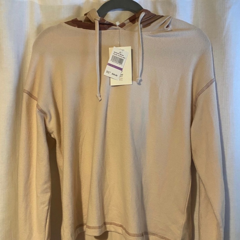 Comp Blu size S, womens super soft, long sleeve, thin hoodie